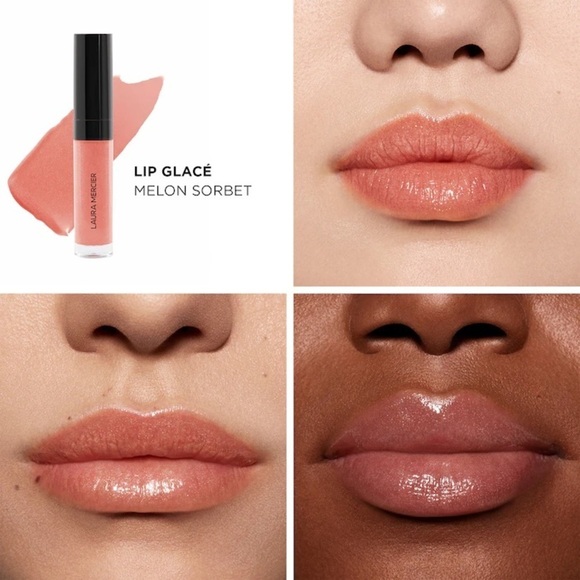Laura Mercier
Lip Glacé Lip Gloss Color: 150 Melon Sorbet - light coral pink - Picture 2 of 10